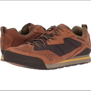 Merrell Burnt Rock Oak hiking shoes m8.5